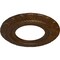 Ekena Millwork Claremont Ceiling Medallion (Fits Canopies up to 5 5/8"), 9"OD x 4 1/2"ID x 1/2"P, Root Beer Crackle CM09CLRBC - alternate 5